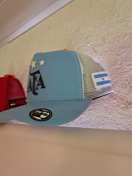 GORRAS ARGENTINA AFA CELESTE 3 ESTRELLAS