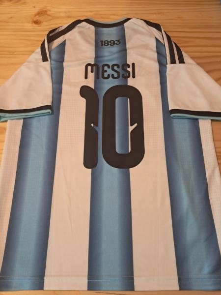CAMISETA ARGENTINA CELESTE BLANCA TALLE ESPEC.