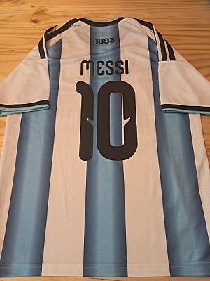 CAMISETA ARGENTINA CELESTE BLANCA TALLE ESPEC. foto 2