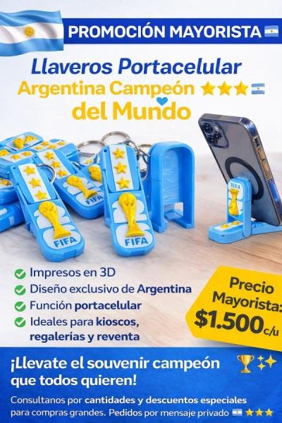 LLAVEROS ANTIESTRES Y PORTA CELULAR