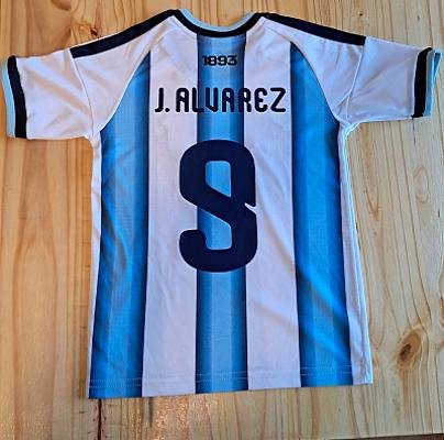 CAMISETA ARGENTINA CELESTE BLANCA NIÑO foto 2